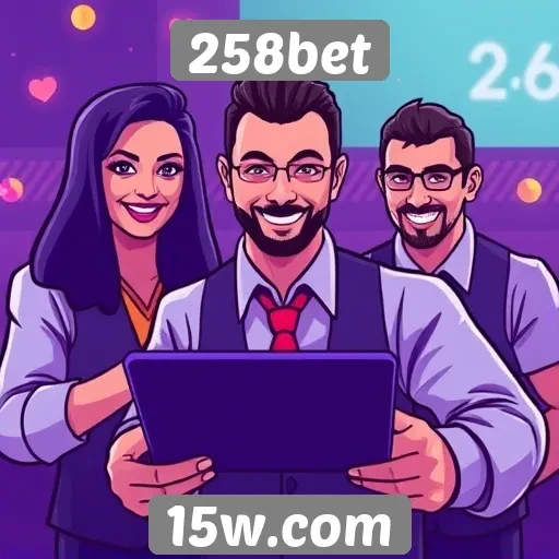 Números crescentes de usuários ativos no 258bet